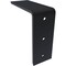 Ekena Millwork Countertop Support Steel Heavy Duty Bracket, Powder Coated Black 2 1/2"W x 6"D x 6"H BKTM02X06X06CSPBL - alternate 3
